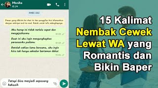 15 Kalimat Nembak Cewek Lewat WA yang Romantis dan Bikin Baper