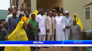 Edo Lawmakers Pay Farewell Visit To 2024 Hajj Pilgrims