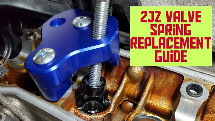 2JZ valve spring replacement guide