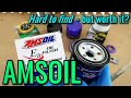 AMSOIL Oil Filter Cut Open! | vs. Mobil-1/Royal Purple