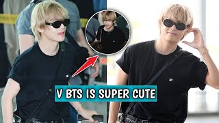 Clout News on X: .@BTS_twt's Kim Taehyung spotted at the Incheon Airport  today, heading to the US 🤎 #BTS #BTSARMY #KimTaehyung #TAEHYUNG #TAE #V   / X