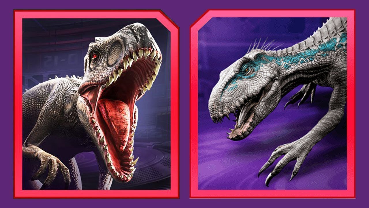 INDOMINUS REX Vs INDORAPTOR GEN 2 Jurassic World Alive YouTube