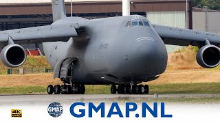 The final C-5A Galaxy is heading for the boneyard (AMARG) with his screaming TF39 engines