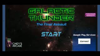 Galactic Thunder - Action Arcade Shooter - Android Gameplay HD screenshot 1