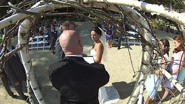 Brent and Colleen's Wedding Ceremony #colleenbrent14