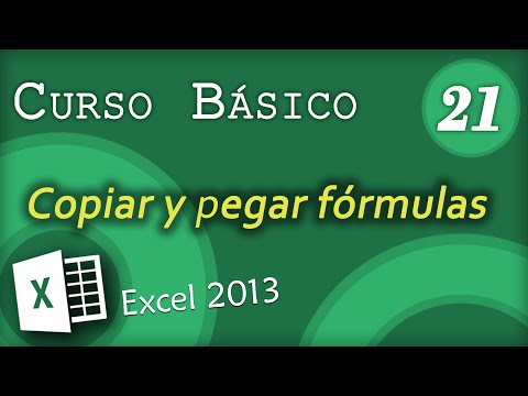 Vídeo: Com Es Copia Una Fórmula A Excel