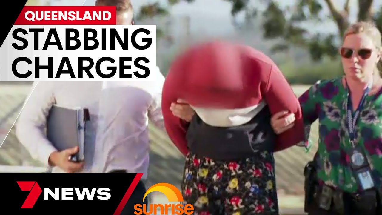 Charges laid in stabbing of Queensland grandmother | 7 News Australia