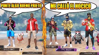 ME HAGO PASAR POR NOOB Y ASÍ REACCIONO LA ESCUADRA AL VER QUE SOY VETERANO - FREE FIRE#2