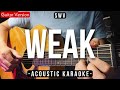 Weak  swv  larissa lambert acoustic karaoke