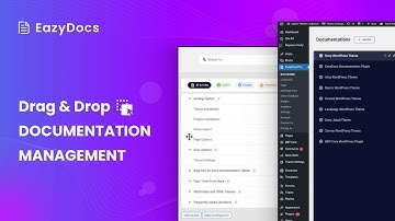 Drag & Drop Documentation Management A Step-by-Step Guide in EazyDocs Dashboard