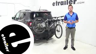 etrailer | Fit Check: Testing Thule Camber Bike Rack for 4 Bikes on a 2016 Jeep Renegade