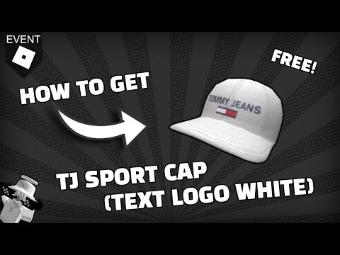 How To Get TJ Sport Cap Text Logo White | Tommy Play | Roblox