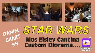 Star Wars.custom Built Mos Eisley Cantina Diorama