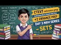 Math Day 3: Sets | CTEVT Entrance Prep | Staff Nurse Entrance Prep