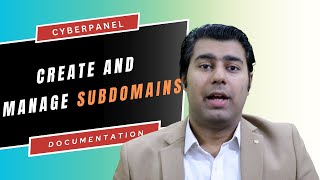 17th video: how to create and manage subdomains in cyberpanel