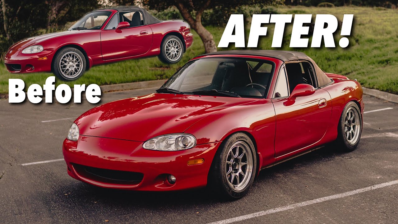 Mazda Miata Coilover Install Changes Everything