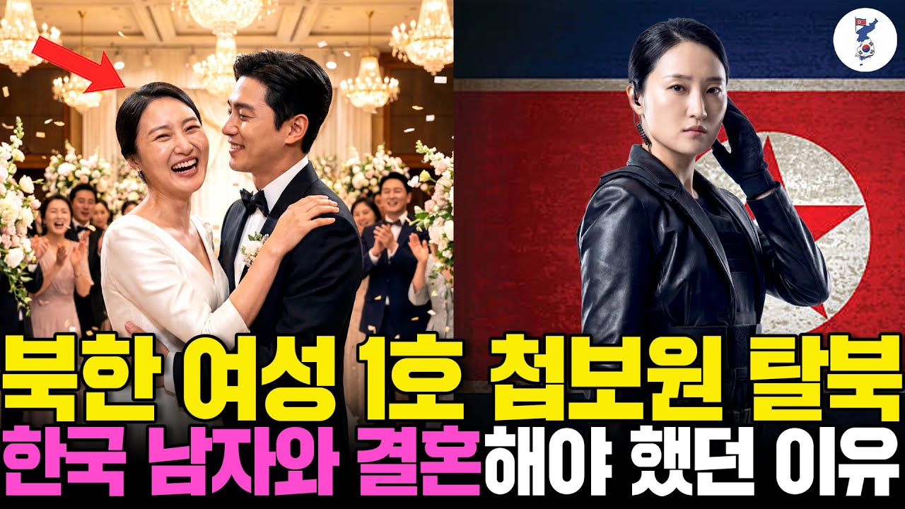 북한 여성 1호 첩보원 탈북, 한국 남자와 결혼해야 했던 이유ㅣ탈북감동사연