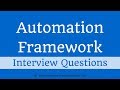 Top 40 Test Automation Interview Questions  Software ...