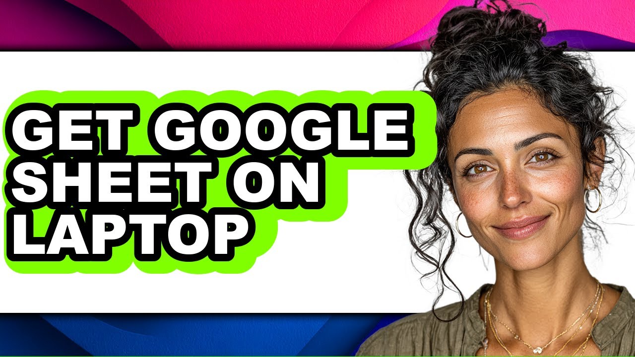 How to Get Google Sheet on Laptop - Step by Step - YouTube
