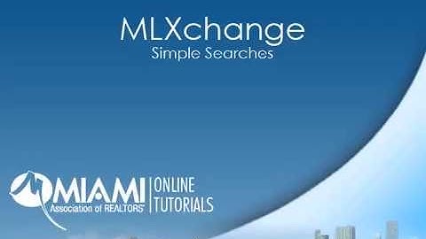 Simple Search • MLXchange Video Tutorial