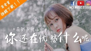 Video thumbnail of "花粥 & 厘小白 -你还在忧愁什么呢【中文動態歌詞MV】"