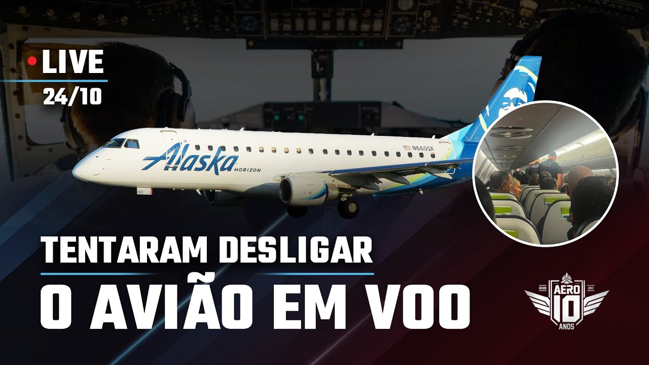 Tentaram DESLIGAR o AVIÃO em voo – Notícias Aéreas da Semana