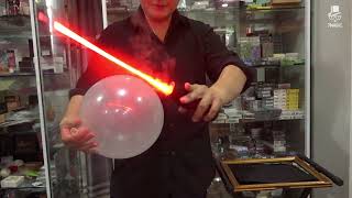 Light Sword Thru Balloon 7 MagicINC