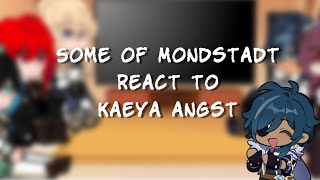 Some of Mondstadt react to Kaeya angst || Genshin Impact