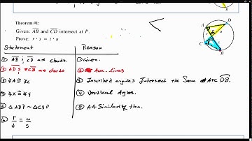 Circles and Lengths of Segments - Geometry