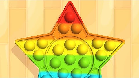 Pop Us! so satisfying and relaxing game Android iOS gameplay || relaxing video