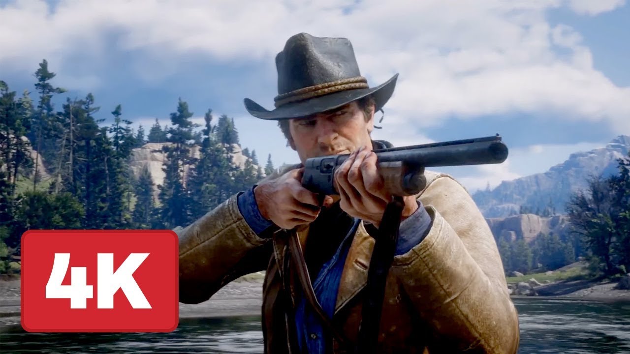 Diagnose Mægtig tilbagebetaling Red Dead Redemption 2: Gameplay Trailer (4K) - YouTube