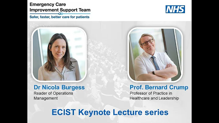 ECIST Keynote Lecture Series #1 - Dr Nicola Burges...