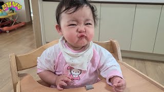 [Reupload] Сборник милых видеороликов корейской малышки RUDA! (8 ~ 9 месяцев после рождения)