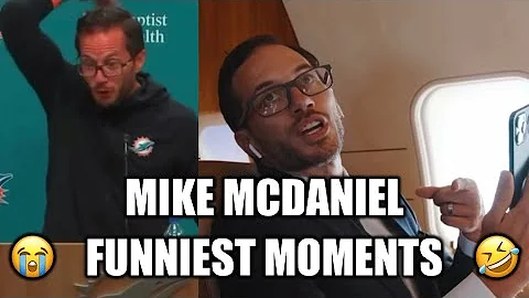 Coach Mike McDaniel Funniest Moments