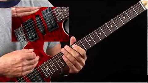 How to Play Guitar Like Eric Johnson - E min Pentatonic - Guitar Lessons, TAB, JAM TRACKS