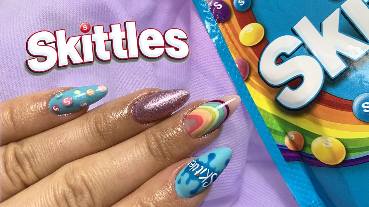 1. Skittle Nail Art Designs: 10 Ideas to Try Now - wide 7