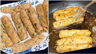10 minutes chicken seekh kebab perfect recipe | how to make soft and juicy kababs