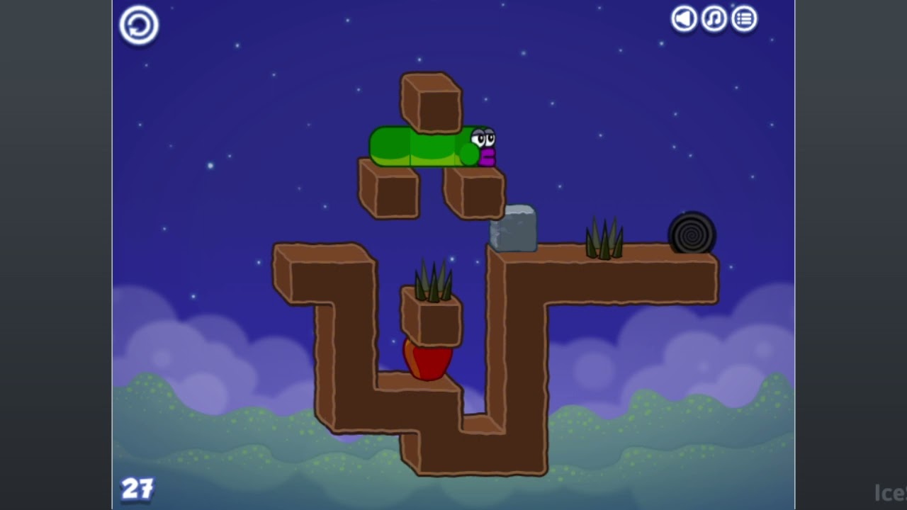 Apple Worm Level 27 Guide