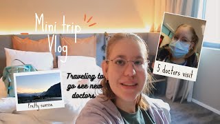 vlog 42 | trip across the country, seeing 5 new doctors in 3 days !