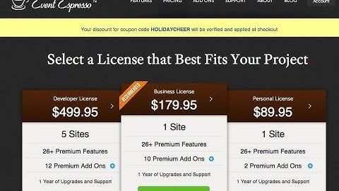 Event Espresso Tutorial