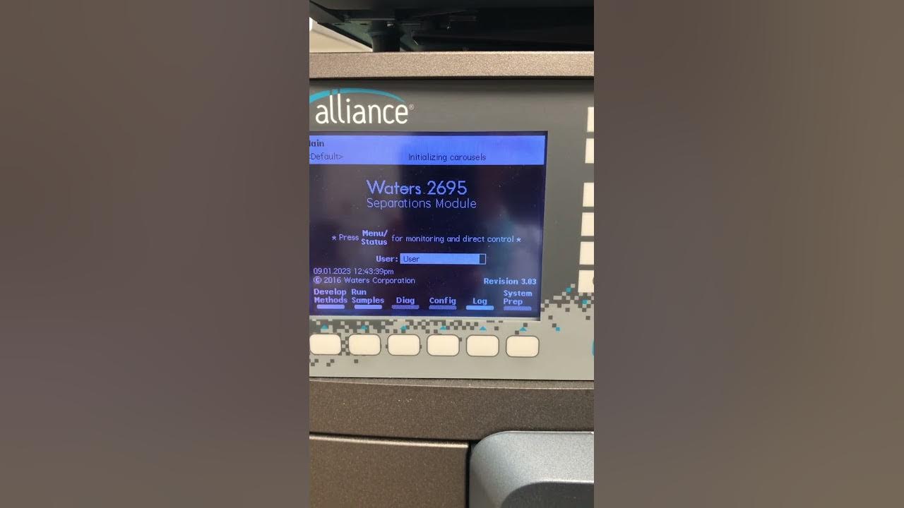 Water HPLC PLUNGER HOMING FAULT YouTube