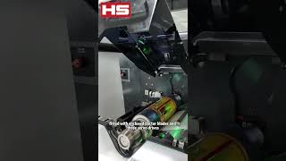 Adhesive Side Printing Without Flipping Frame