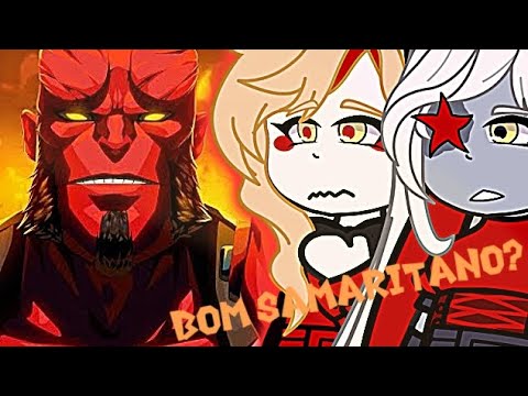 🍎✨ Hazbin Hotel - |React a| Hellboy | Bom Samaritano | M4rkim - 🍎✨