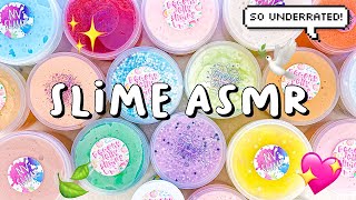 SATISFYING SLIME ASMR | Underrated Slime Shop Unboxing