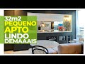 MINI PEQUENO APARTAMENTO LINDO E MODERNO COM MARCENARIA PLANEJADA INCRÍVEL PARA GANHAR MAIS ESPAÇOS