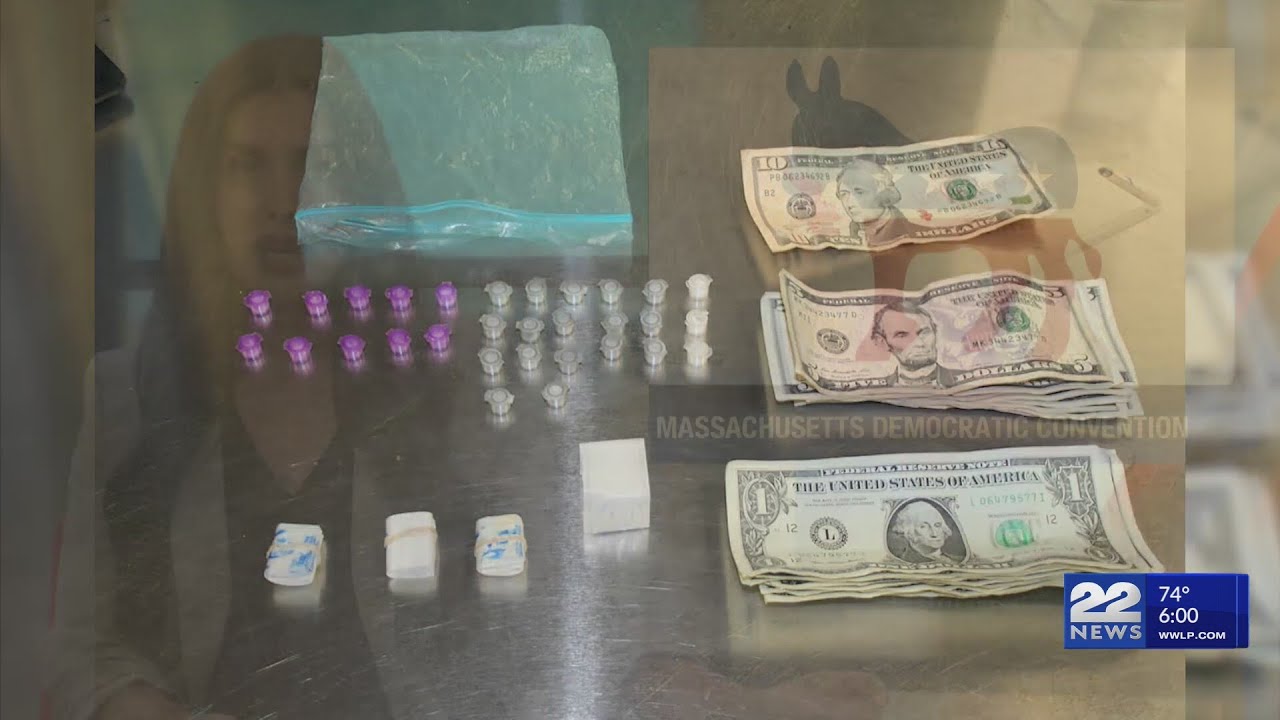 Holyoke police arrest two in Gramps Park drug bust - YouTube