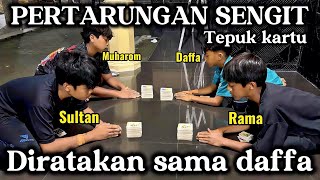 PERTARUNGAN SENGIT 🔥 TEPUK KARTU 🔥 RAMA SULTAN MUHAROM DIBIKIN ZONK SAMA DAFFA