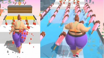 Fat 2 Fit Big Update Part 32 💃💃 Max all levels walkthrough gameplay 💃💃Android and ios