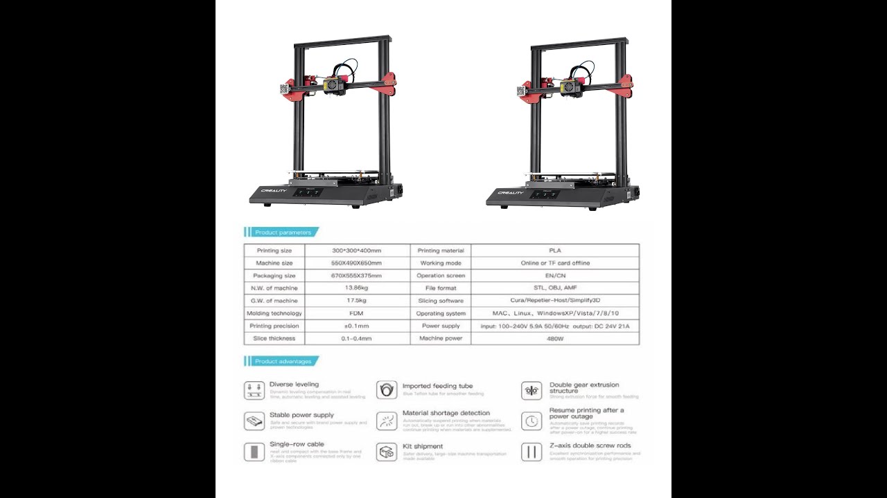 CREALITY CR-10S PRO V2 3D PRINTER UNBOXING, ASSEMBLY & TEST PRINTS