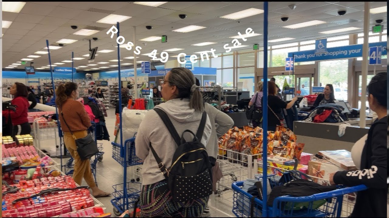 ROSS 49 CENT SALE THIS IS HOW IT WENT #ross - YouTube